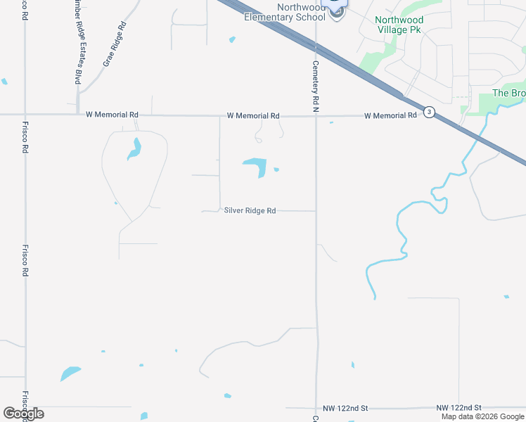 map of restaurants, bars, coffee shops, grocery stores, and more near 13101 Silver Ridge Road in Yukon