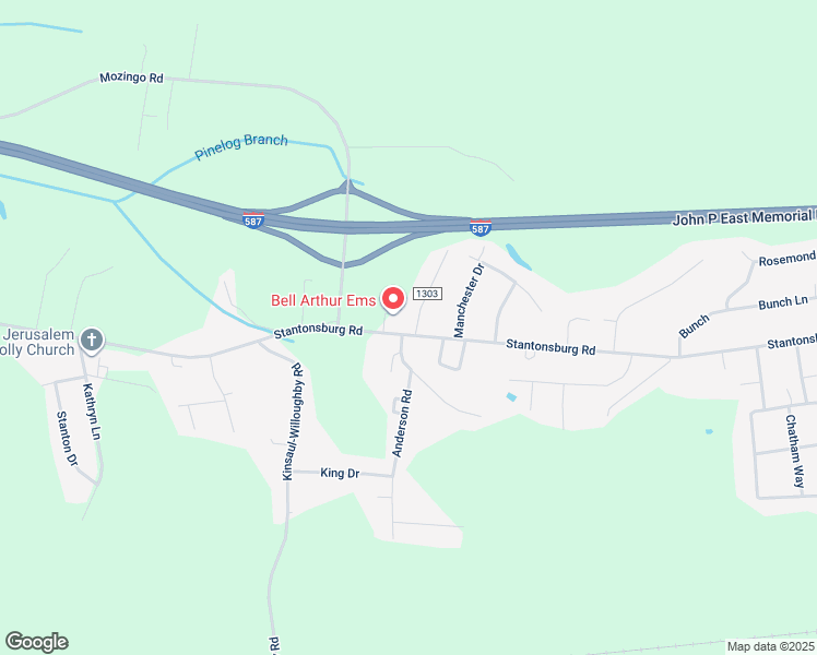 map of restaurants, bars, coffee shops, grocery stores, and more near 4666 Stantonsburg Road in Greenville
