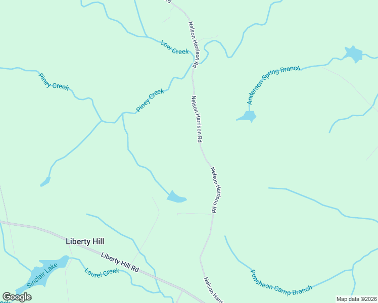 map of restaurants, bars, coffee shops, grocery stores, and more near 1047 Nelson Harrison Road in Evensville