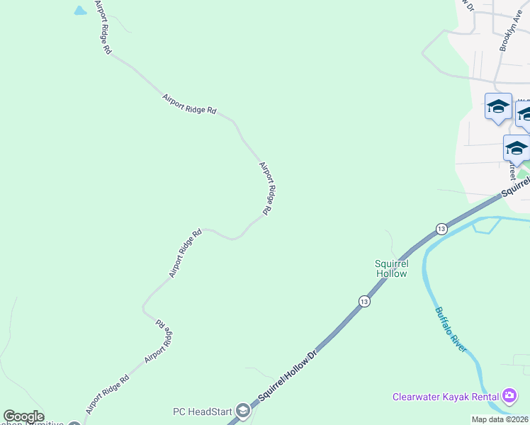 map of restaurants, bars, coffee shops, grocery stores, and more near 2211 Airport Ridge Road in Linden