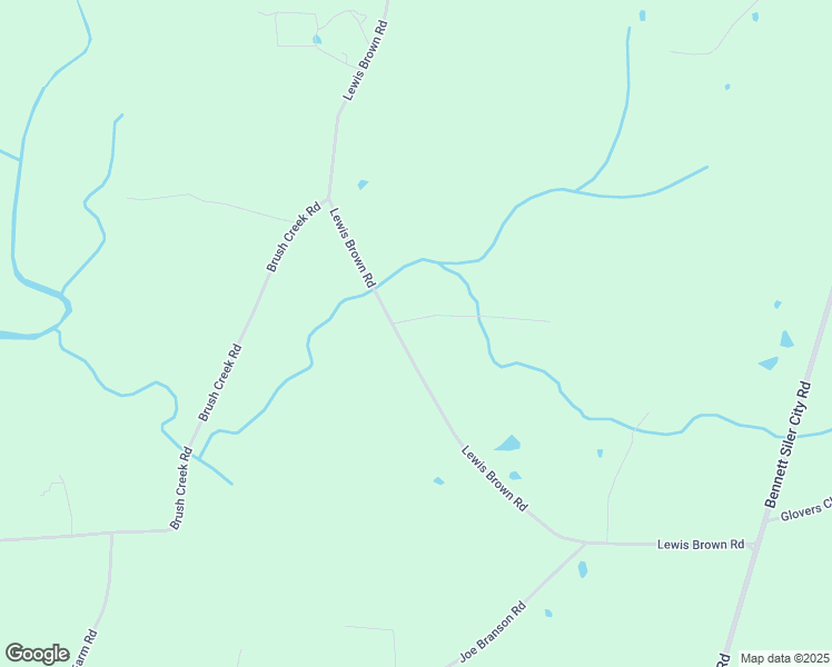 map of restaurants, bars, coffee shops, grocery stores, and more near 5181 Lewis Brown Road in Bennett