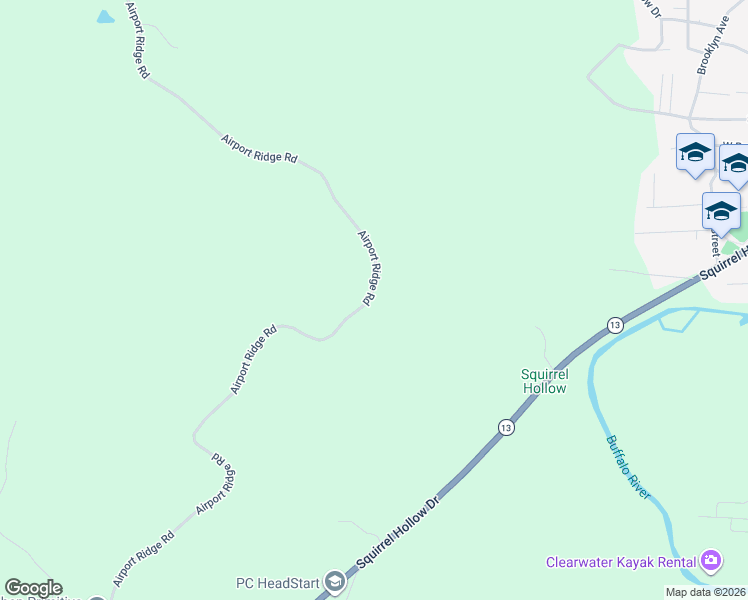 map of restaurants, bars, coffee shops, grocery stores, and more near 2211 Airport Ridge Road in Linden