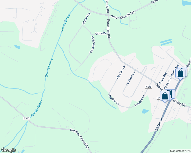 map of restaurants, bars, coffee shops, grocery stores, and more near 317 Spring Oak Drive in Salisbury