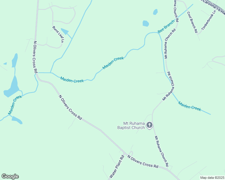 map of restaurants, bars, coffee shops, grocery stores, and more near 3268 North Olivers Cross Road in Newton
