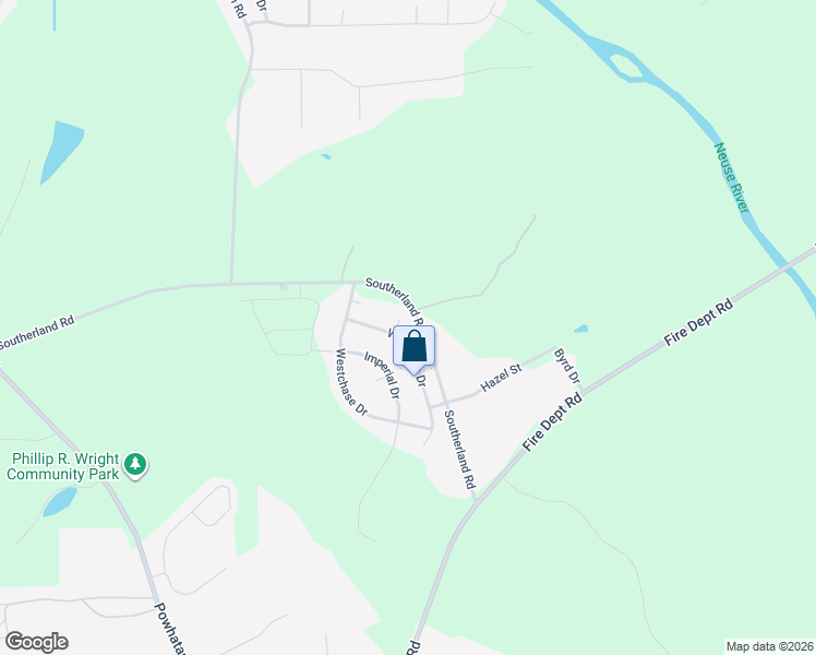 map of restaurants, bars, coffee shops, grocery stores, and more near 27 Windchime Court in Clayton