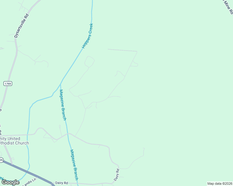 map of restaurants, bars, coffee shops, grocery stores, and more near 182 Pilot Ridge Road in Nebo