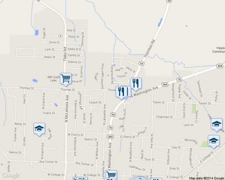 map of restaurants, bars, coffee shops, grocery stores, and more near 146 Thomas Street in Brownsville