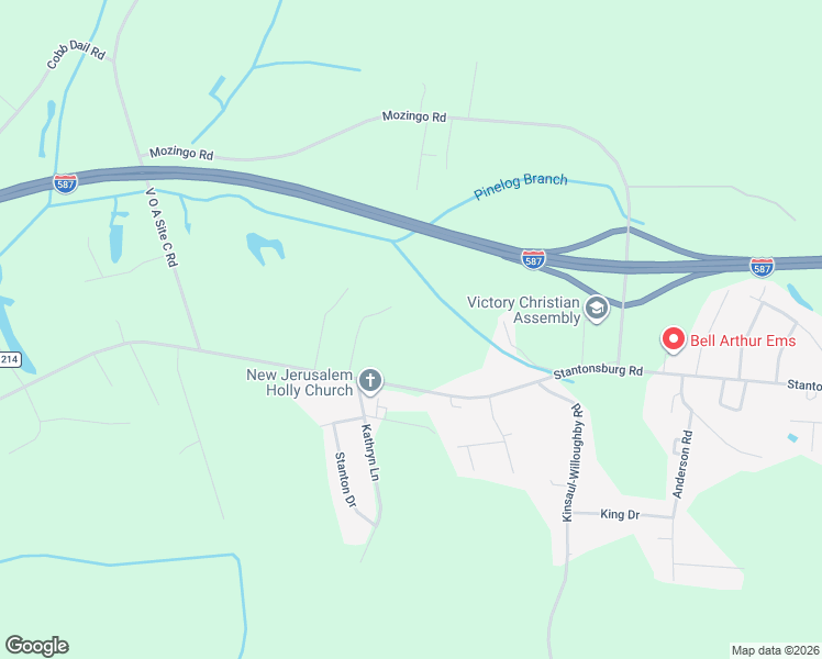 map of restaurants, bars, coffee shops, grocery stores, and more near 4966 Stantonsburg Road in Greenville