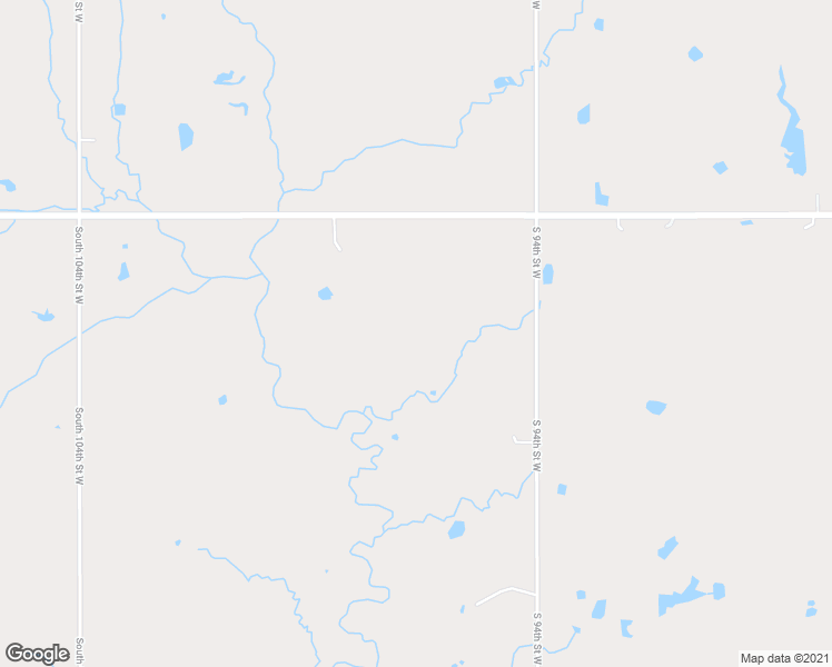 map of restaurants, bars, coffee shops, grocery stores, and more near 9805 West 103rd Street South in Oktaha