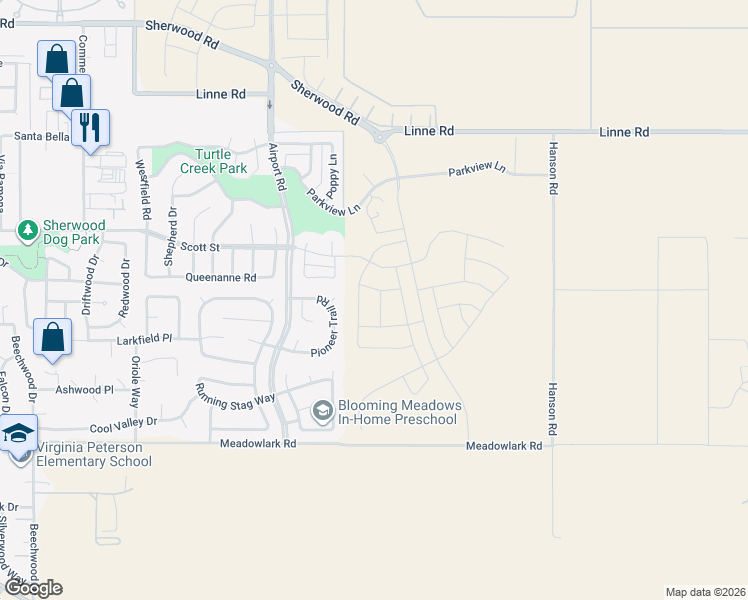 map of restaurants, bars, coffee shops, grocery stores, and more near 3731 Siembra Road in Paso Robles