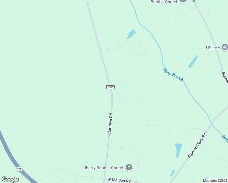 map of restaurants, bars, coffee shops, grocery stores, and more near 5324 Startown Road in Newton