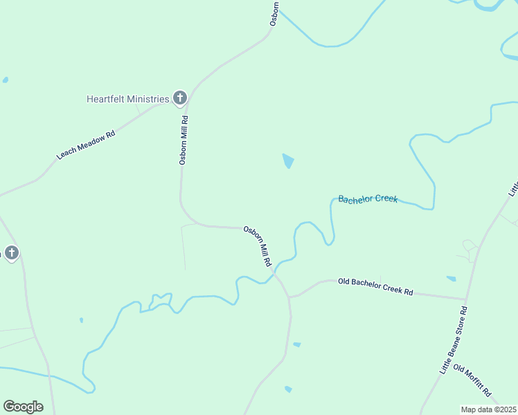 map of restaurants, bars, coffee shops, grocery stores, and more near 4951 Osborn Mill Road in Seagrove