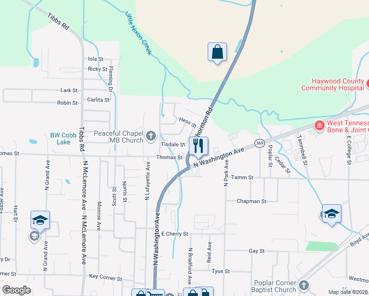 map of restaurants, bars, coffee shops, grocery stores, and more near 150 Tisdale Street in Brownsville