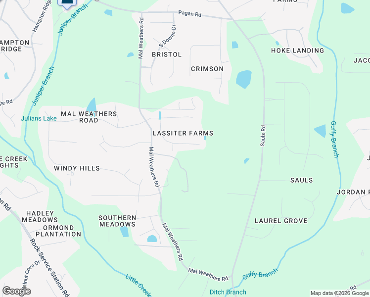 map of restaurants, bars, coffee shops, grocery stores, and more near 6112 Catandpolly Lane in Raleigh