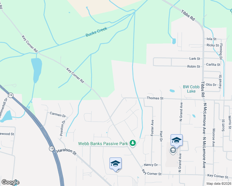 map of restaurants, bars, coffee shops, grocery stores, and more near 804 Brooks Cove in Brownsville