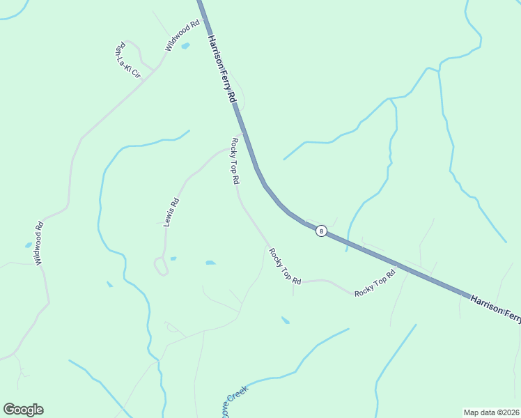 map of restaurants, bars, coffee shops, grocery stores, and more near 8770 Harrison Ferry Road in McMinnville