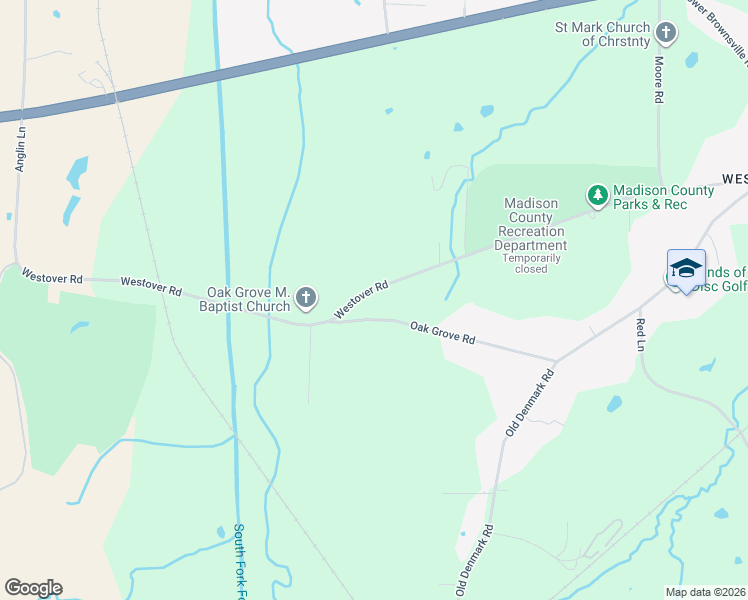 map of restaurants, bars, coffee shops, grocery stores, and more near 1810 Westover Road in Jackson