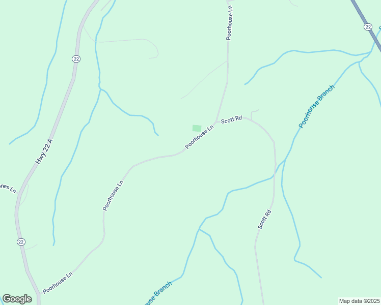 map of restaurants, bars, coffee shops, grocery stores, and more near 1275 Poorhouse Rd in Lexington