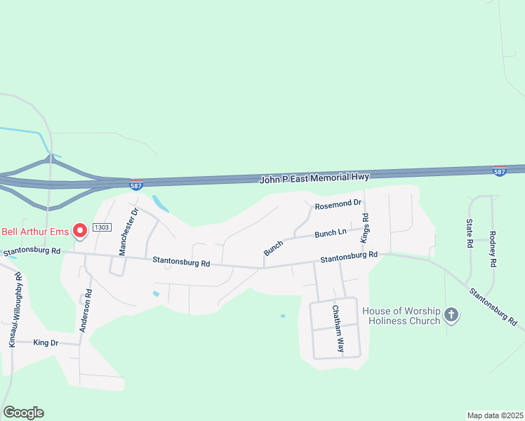 map of restaurants, bars, coffee shops, grocery stores, and more near 1524 Blacksmith Lane in Greenville