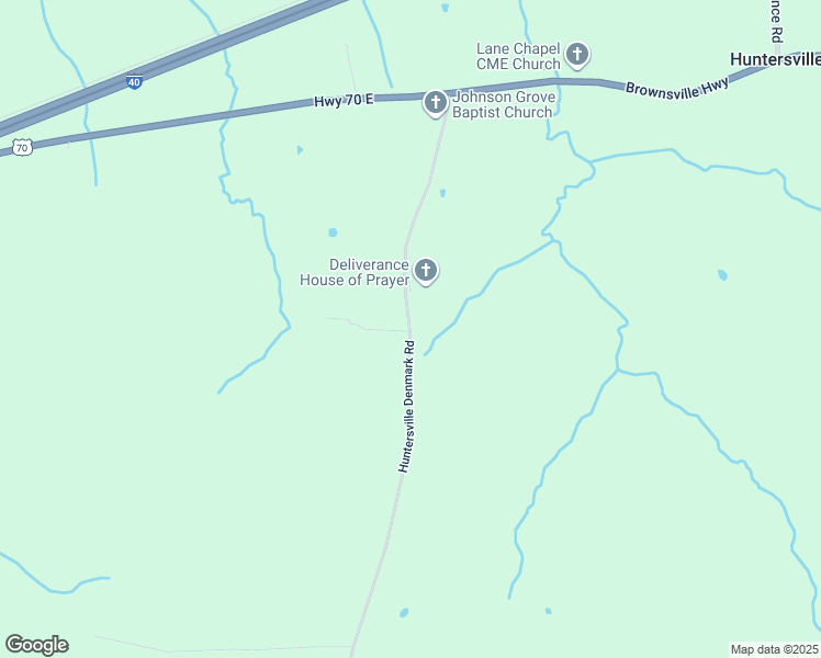 map of restaurants, bars, coffee shops, grocery stores, and more near 116 Huntersville Denmark Road in Denmark