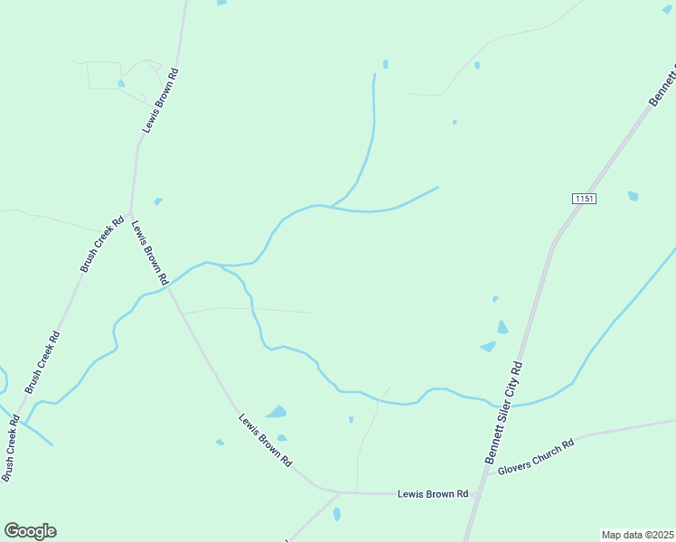 map of restaurants, bars, coffee shops, grocery stores, and more near 5161 Lewis Brown Road in Bennett