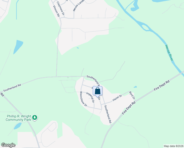 map of restaurants, bars, coffee shops, grocery stores, and more near 3146 Swift Creek Road in Smithfield