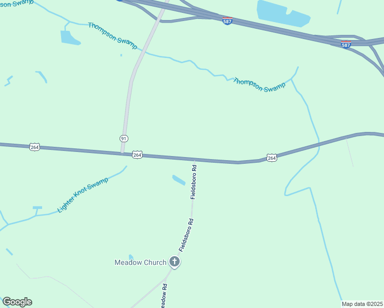 map of restaurants, bars, coffee shops, grocery stores, and more near in Walstonburg