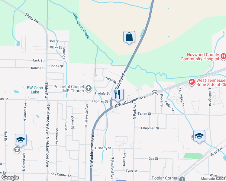 map of restaurants, bars, coffee shops, grocery stores, and more near 150 Tisdale Street in Brownsville