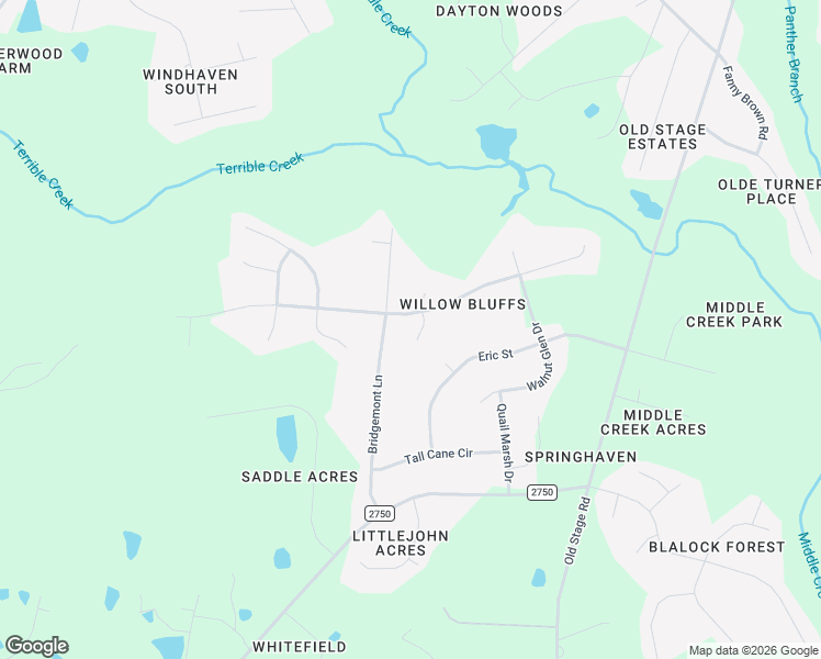 map of restaurants, bars, coffee shops, grocery stores, and more near 6308 Lost Acorn Way in Wake County