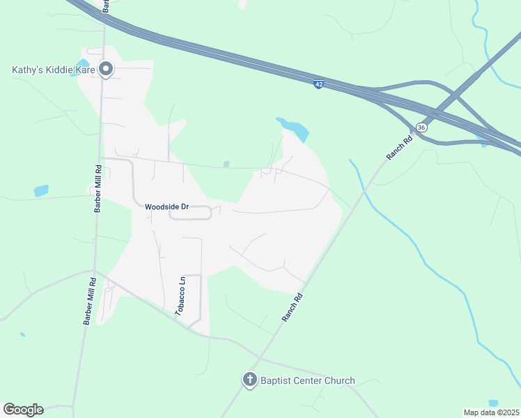map of restaurants, bars, coffee shops, grocery stores, and more near 304 Knights Bridge Drive in Clayton