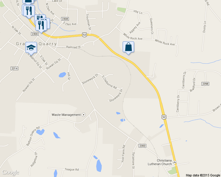 map of restaurants, bars, coffee shops, grocery stores, and more near 1212 South Claiborne Road in Salisbury