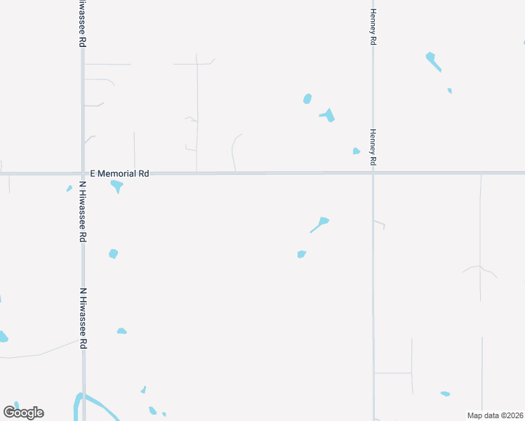 map of restaurants, bars, coffee shops, grocery stores, and more near 13620 East Memorial Road in Jones