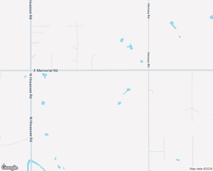 map of restaurants, bars, coffee shops, grocery stores, and more near 13620 East Memorial Road in Jones