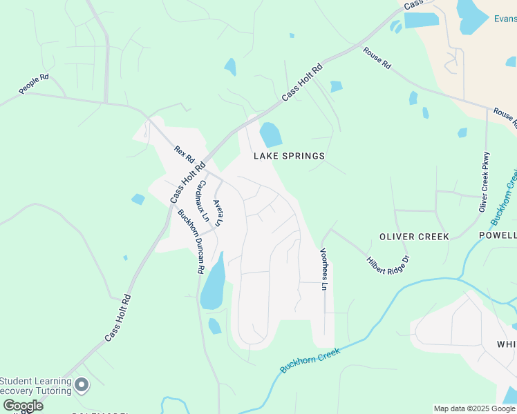 map of restaurants, bars, coffee shops, grocery stores, and more near 5724 Lumiere Street in Holly Springs