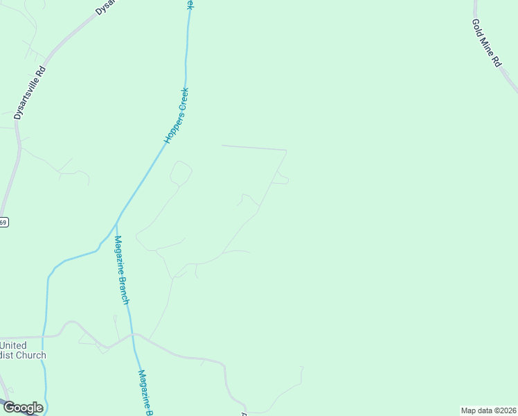 map of restaurants, bars, coffee shops, grocery stores, and more near 365 Pilot Ridge Road in Nebo