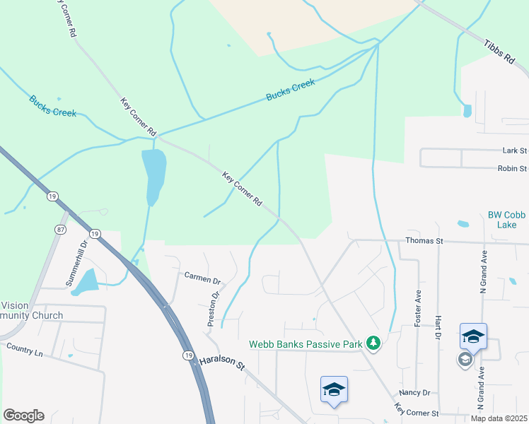 map of restaurants, bars, coffee shops, grocery stores, and more near in Brownsville