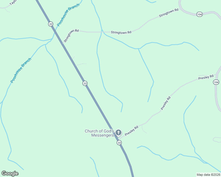 map of restaurants, bars, coffee shops, grocery stores, and more near 7870 State Highway 22 Scenic in Lexington