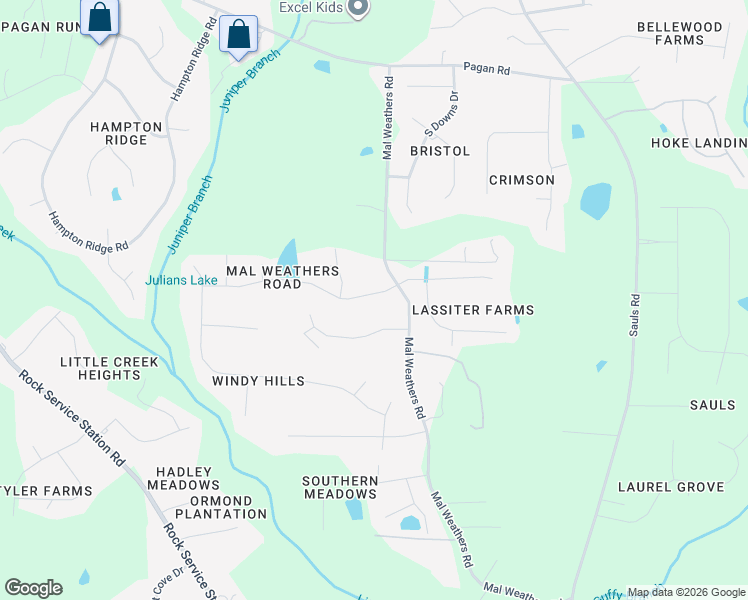 map of restaurants, bars, coffee shops, grocery stores, and more near 1213 Silver Farm Road in Raleigh