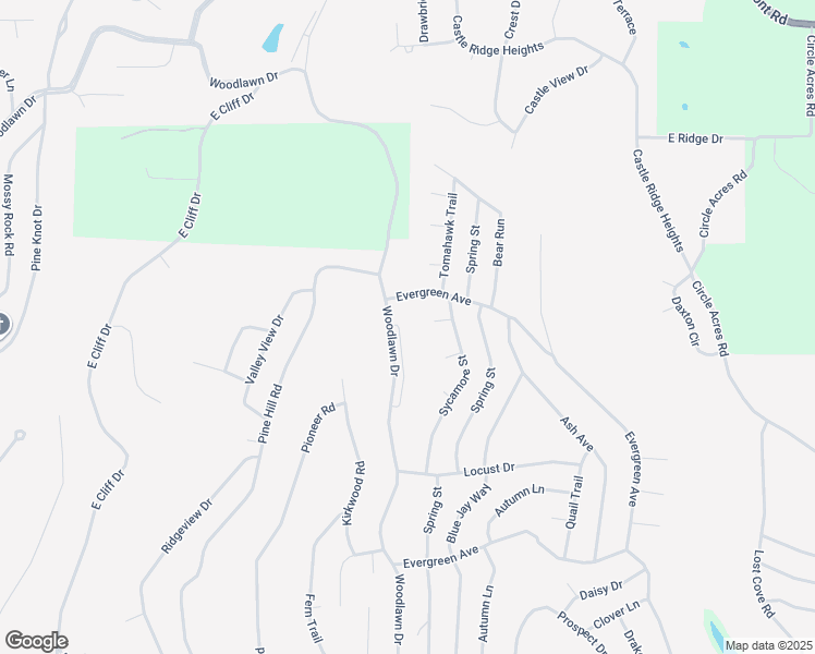 map of restaurants, bars, coffee shops, grocery stores, and more near 721 Woodlawn Drive in Fairfield Bay