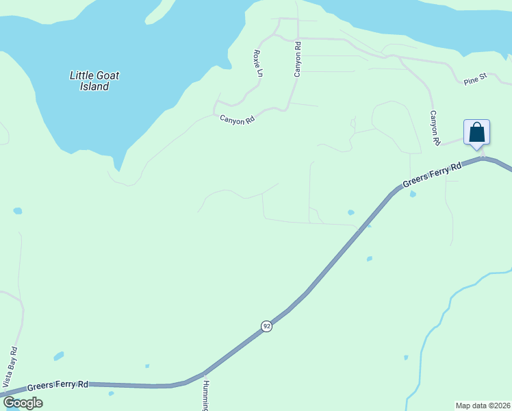 map of restaurants, bars, coffee shops, grocery stores, and more near 185 Brown Road in Higden