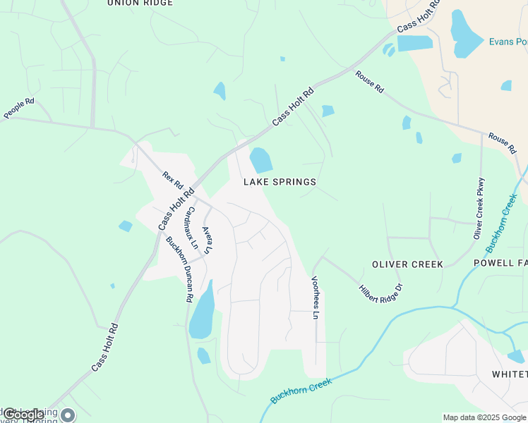 map of restaurants, bars, coffee shops, grocery stores, and more near 6109 Fauvette Lane in Holly Springs