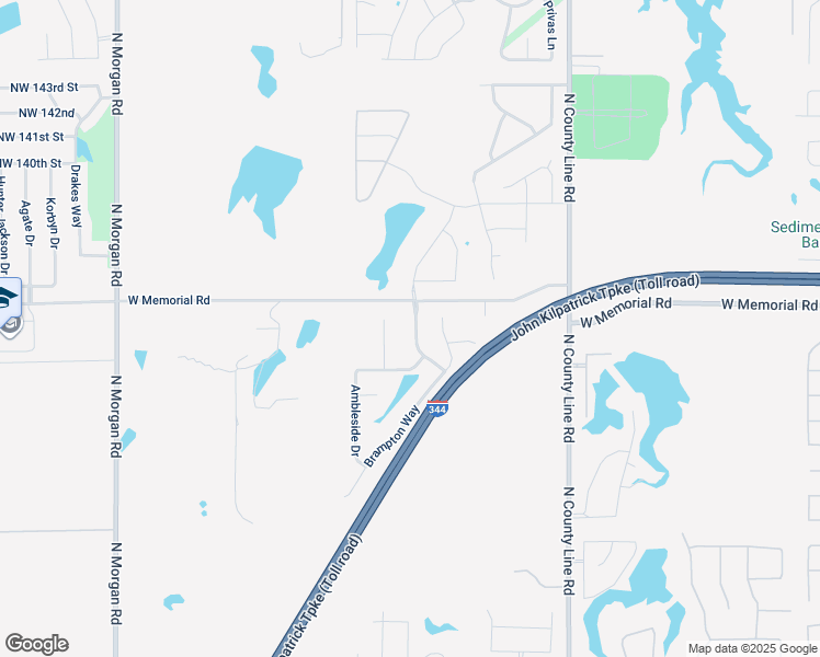 map of restaurants, bars, coffee shops, grocery stores, and more near 13613 Carlisle Crossing Drive in Yukon