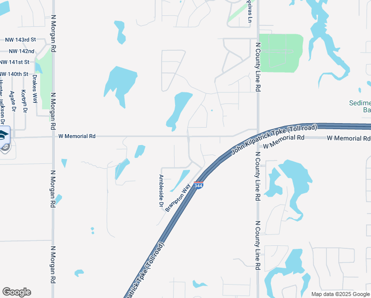 map of restaurants, bars, coffee shops, grocery stores, and more near 13613 Carlisle Crossing Drive in Yukon