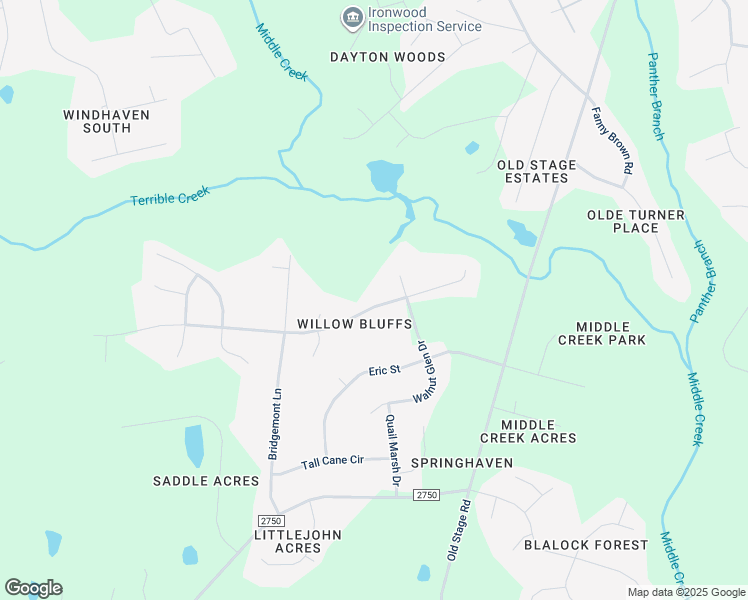 map of restaurants, bars, coffee shops, grocery stores, and more near 1550 Middle Ridge Drive in Wake County