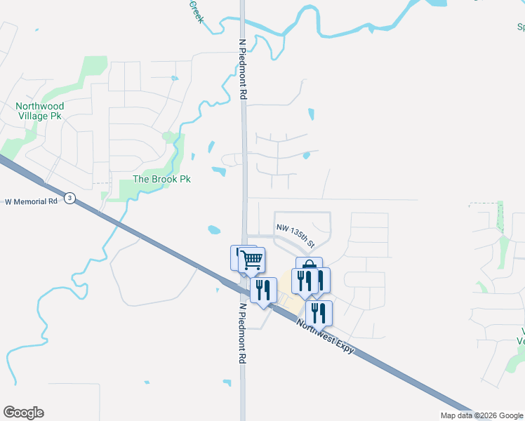 map of restaurants, bars, coffee shops, grocery stores, and more near 13621 Canton Way in Piedmont