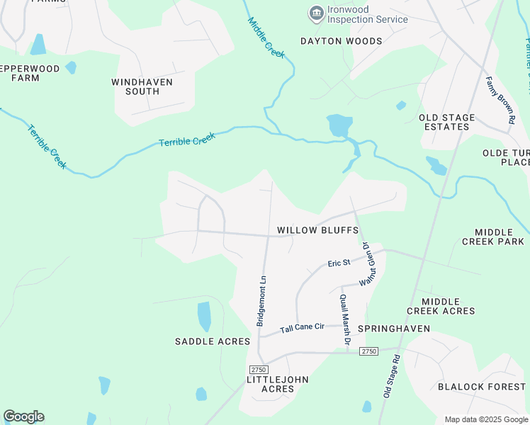 map of restaurants, bars, coffee shops, grocery stores, and more near 6228 Bridgemont Lane in Wake County