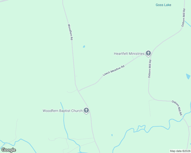 map of restaurants, bars, coffee shops, grocery stores, and more near 2983 Leach Meadow Road in Seagrove