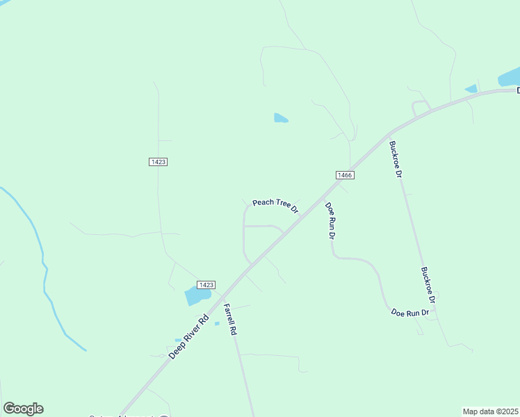 map of restaurants, bars, coffee shops, grocery stores, and more near 8708 Peach Tree Drive in Sanford