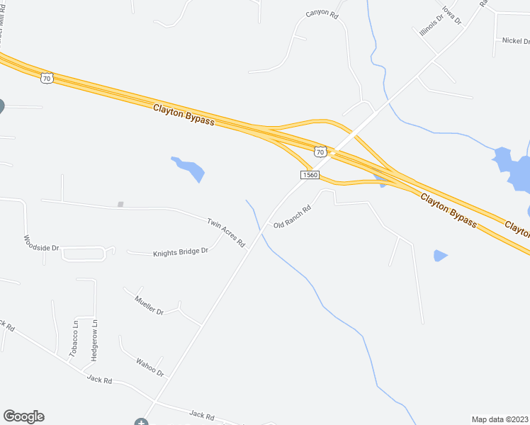 map of restaurants, bars, coffee shops, grocery stores, and more near 2010 Twin Acres Road in Clayton
