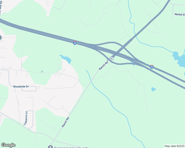 map of restaurants, bars, coffee shops, grocery stores, and more near 2010 Twin Acres Road in Clayton